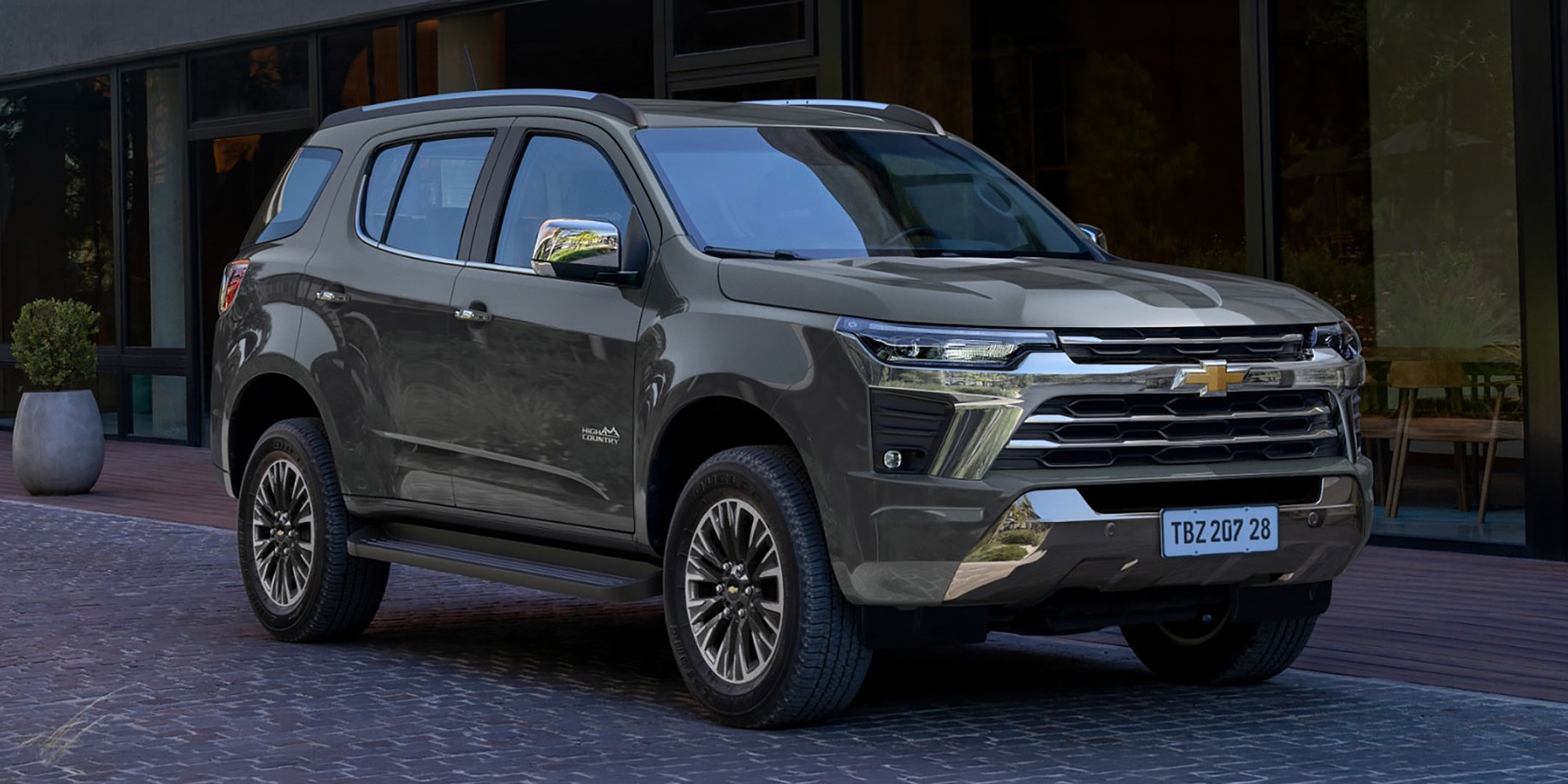 O design do novo Chevrolet Trailblazer High Country é de impressionar